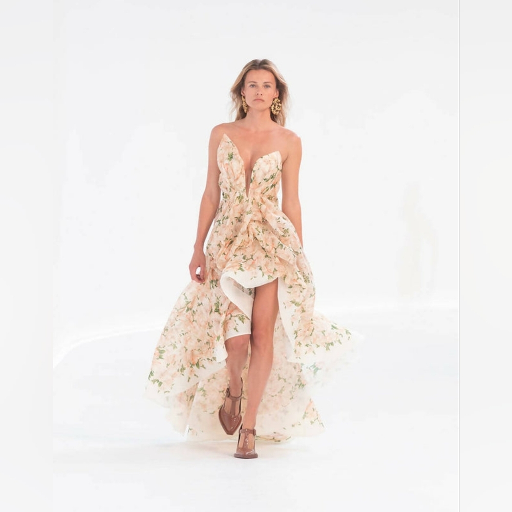 Zimmermann Natura draped dress 2024